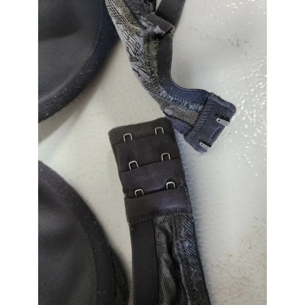 Victoria Secret Bra lace Gray Sz 34D